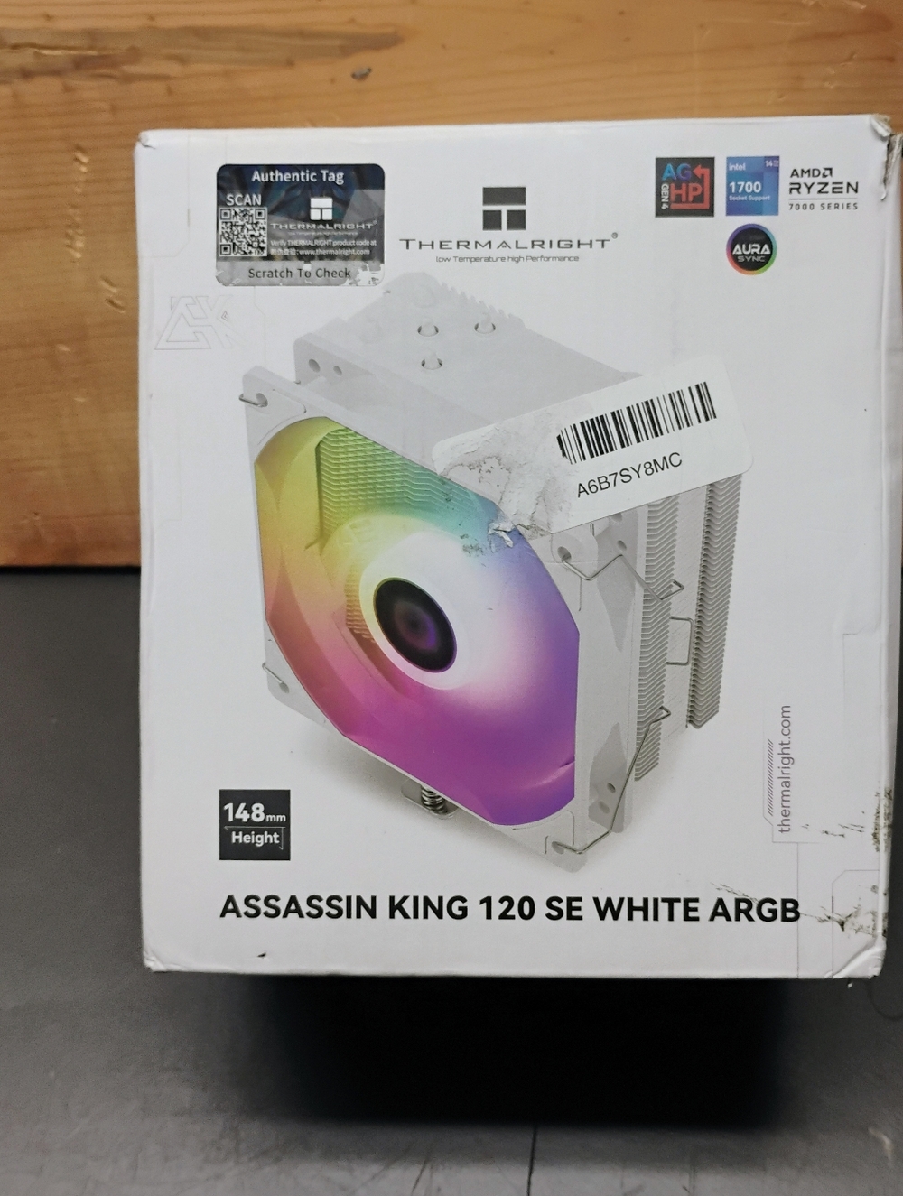 Thermalright Assassin King 120 SE White ARGB CPU Cooler